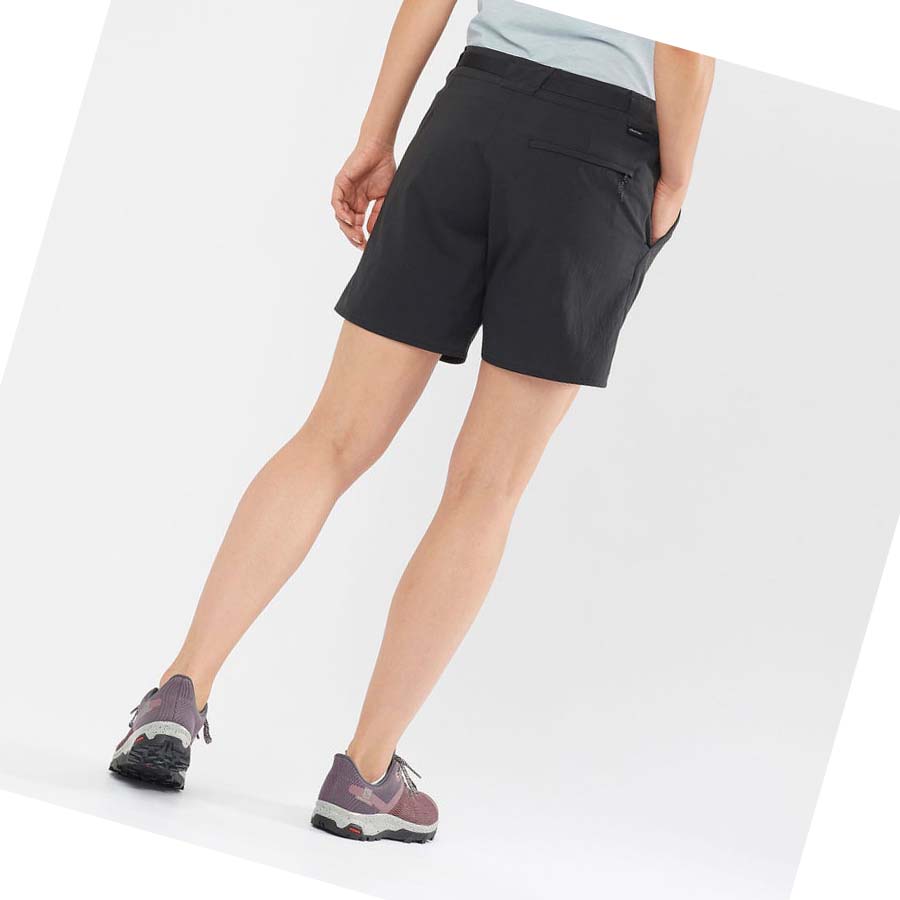 Bermudas Salomon OUTRACK Mujer Negros | MX 2362XYU